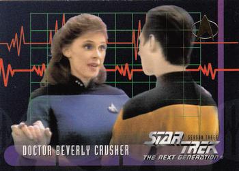 1995 SkyBox Star Trek: The Next Generation Season 3 #214 Doctor Beverly Crusher Front
