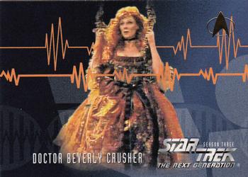 1995 SkyBox Star Trek: The Next Generation Season 3 #216 Doctor Beverly Crusher Front