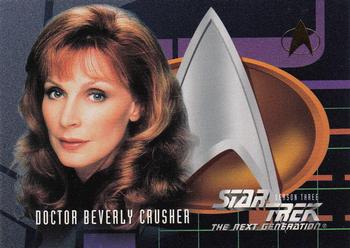 1995 SkyBox Star Trek: The Next Generation Season 3 #218 Doctor Beverly Crusher Front