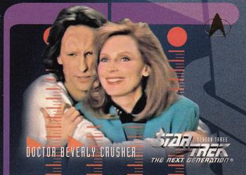 1995 SkyBox Star Trek: The Next Generation Season 3 #219 Doctor Beverly Crusher Front
