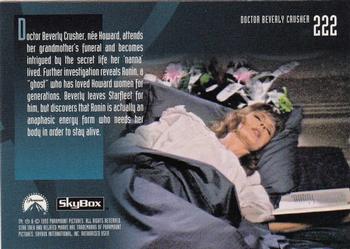 1995 SkyBox Star Trek: The Next Generation Season 3 #222 Doctor Beverly Crusher Back