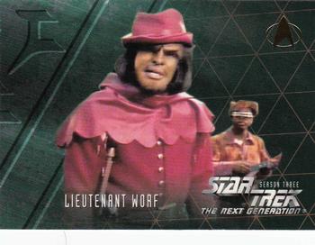 1995 SkyBox Star Trek: The Next Generation Season 3 #223 Lieutenant Worf Front
