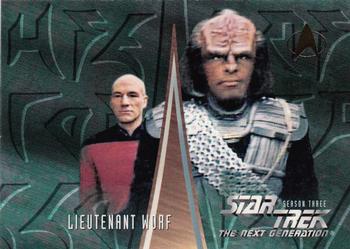 1995 SkyBox Star Trek: The Next Generation Season 3 #224 Lieutenant Worf Front