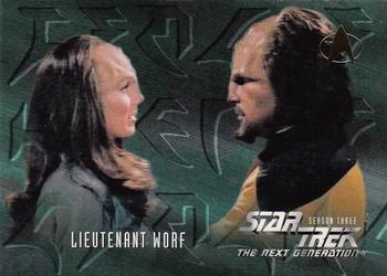 1995 SkyBox Star Trek: The Next Generation Season 3 #225 Lieutenant Worf Front