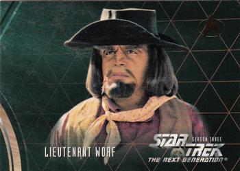 1995 SkyBox Star Trek: The Next Generation Season 3 #226 Lieutenant Worf Front