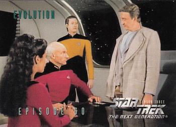1995 SkyBox Star Trek: The Next Generation Season 3 #233 Evolution Front
