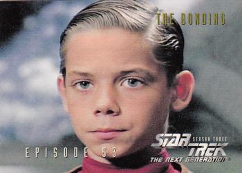 1995 SkyBox Star Trek: The Next Generation Season 3 #244 The Bonding Front