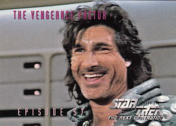 1995 SkyBox Star Trek: The Next Generation Season 3 #257 The Vengeance Factor Front