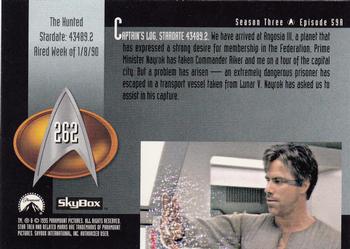 1995 SkyBox Star Trek: The Next Generation Season 3 #262 The Hunted Back
