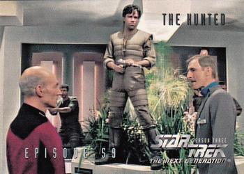 1995 SkyBox Star Trek: The Next Generation Season 3 #264 The Hunted Front