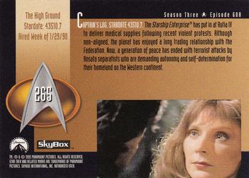 1995 SkyBox Star Trek: The Next Generation Season 3 #265 The High Ground Back
