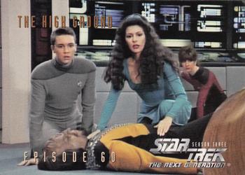 1995 SkyBox Star Trek: The Next Generation Season 3 #266 The High Ground Front