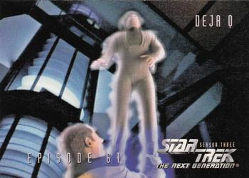 1995 SkyBox Star Trek: The Next Generation Season 3 #269 Deja Q Front