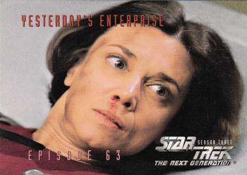 1995 SkyBox Star Trek: The Next Generation Season 3 #275 Yesterday's Enterprise Front