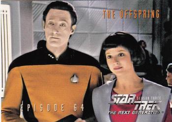 1995 SkyBox Star Trek: The Next Generation Season 3 #278 The Offspring Front