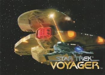1995 SkyBox Star Trek: Voyager Season One Series One #1 Outlaws Front