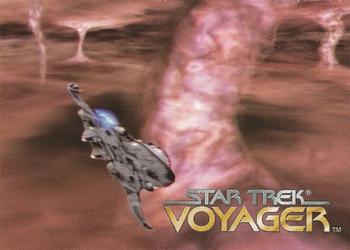 1995 SkyBox Star Trek: Voyager Season One Series One #3 Evasive Maneuvers Front