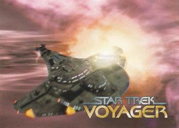 1995 SkyBox Star Trek: Voyager Season One Series One #4 Phenomena Front