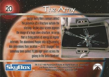1995 SkyBox Star Trek: Voyager Season One Series One #20 The Array Back
