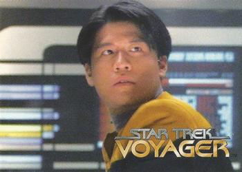 1995 SkyBox Star Trek: Voyager Season One Series One #20 The Array Front