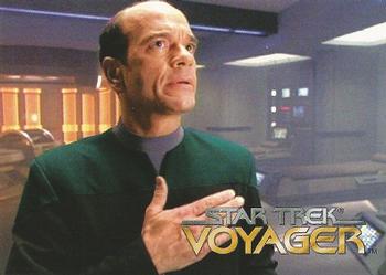 1995 SkyBox Star Trek: Voyager Season One Series One #25 Doctored Front