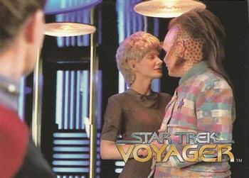 1995 SkyBox Star Trek: Voyager Season One Series One #51 Reunion Front