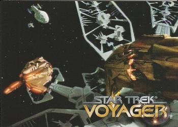 1995 SkyBox Star Trek: Voyager Season One Series One #62 Kazon Encounter Front