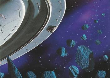 1995 SkyBox Star Trek: Voyager Season One Series One #76 Mural Card 4 of 9 Front