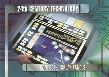 1995 SkyBox Star Trek: Voyager Season One Series One #94 Control/Display Panels Front