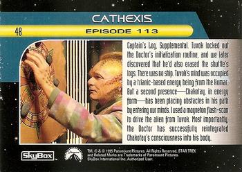 1995 SkyBox Star Trek: Voyager Season One Series Two #48 Cathexis Back
