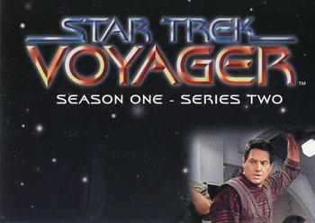 1995 SkyBox Star Trek: Voyager Season One Series Two #3 Mission Chronology - Card C Front