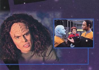 1995 SkyBox Star Trek: Voyager Season One Series Two #7 Mission Chronology - Card G Front