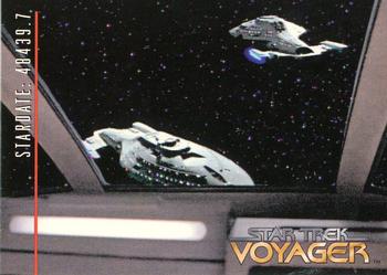 1995 SkyBox Star Trek: Voyager Season One Series Two #18 Parallax Front