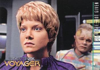 1995 SkyBox Star Trek: Voyager Season One Series Two #19 Time and Again Front