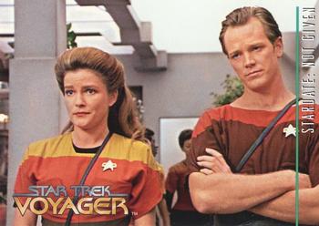 1995 SkyBox Star Trek: Voyager Season One Series Two #20 Time and Again Front