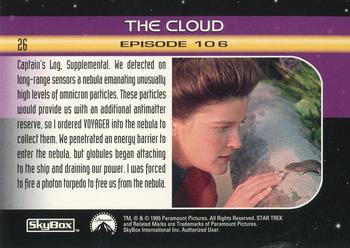 1995 SkyBox Star Trek: Voyager Season One Series Two #26 The Cloud Back