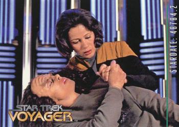 1995 SkyBox Star Trek: Voyager Season One Series Two #51 Faces Front