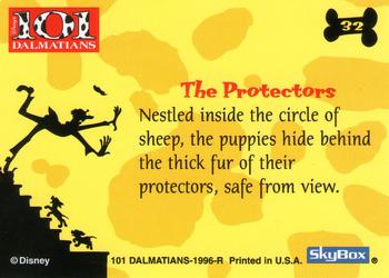 1996 SkyBox 101 Dalmatians #32 The Protectors Back
