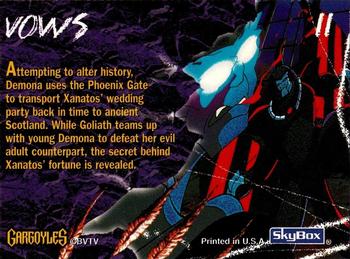 1996 Fleer/SkyBox Gargoyles Series 2 #11 Vows Back