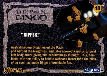 1996 Fleer/SkyBox Gargoyles Series 2 #40 The Pack: Dingo Back
