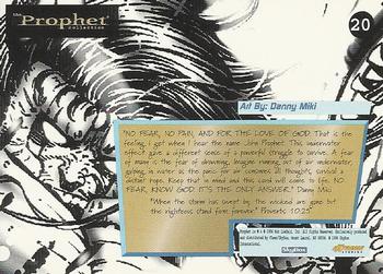 1996 Fleer Prophet Collection #20 Danny Miki Back