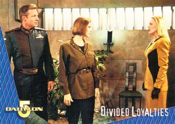 1996 SkyBox Babylon 5 #14 Divided Loyalties Front