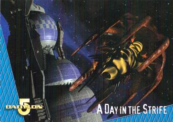 1996 SkyBox Babylon 5 #20 A Day in the Strife Front