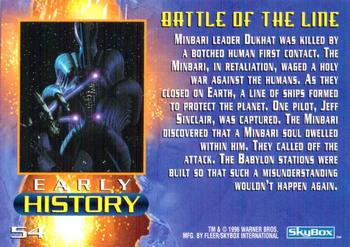 1996 SkyBox Babylon 5 #54 Battle of the Line Back