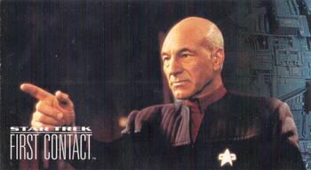 1996 SkyBox Star Trek: First Contact #6 Unto the Breach Front