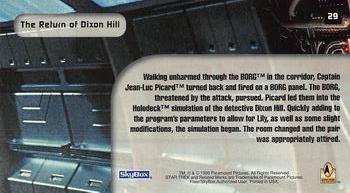 1996 SkyBox Star Trek: First Contact #29 The Return of Dixon Hill Back
