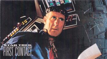 1996 SkyBox Star Trek: First Contact #44 True Motives Front