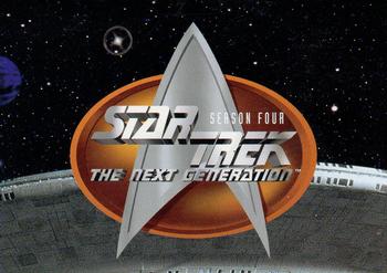 1996 SkyBox Star Trek: The Next Generation Season 4 #314 Mission Chronology Front
