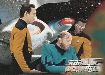 1996 SkyBox Star Trek: The Next Generation Season 4 #320 Mission Chronology Front