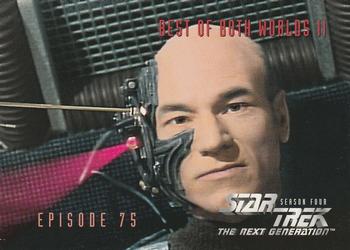 1996 SkyBox Star Trek: The Next Generation Season 4 #322 Best of Both Worlds Part II Front